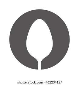 tool cutlery silhouette icon vector illustration design