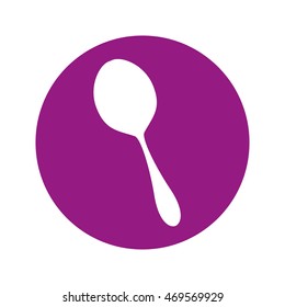 tool cutlery silhouette icon vector illustration design