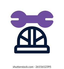 tool dual tone icon. Sleek and modern vector icon for websites, mobile apps, marketing materials, and corporate design. Fully scalable and ready to use.