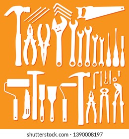 Tool and  Equipment Icon Set
