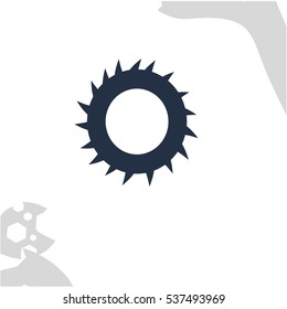 tool in form of Russian letter on white background with tools