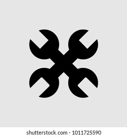 Tool icon design vector isolated