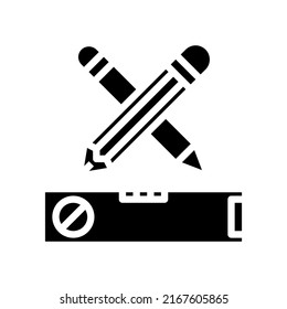 Icono de herramienta aislado en fondo blanco