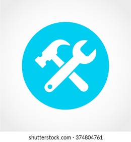 Tool Icon Isolated on White Background