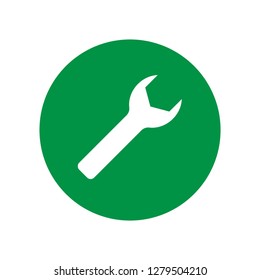 Tool Icon on White Background for Graphic and Web Design,
Modern Simple Vector Sign.Internet Concept.Trendy Symbol for Website Design Web Button or Mobile App. Wrench Symbol.