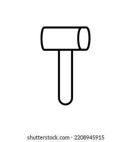 Icono de herramienta para la reparación. Herramientas para trabajos de reparación. Icono aislado, objeto sobre fondo blanco.
