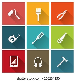 tool icon set