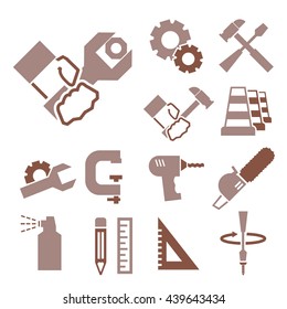 tool icon set