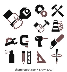 tool icon set