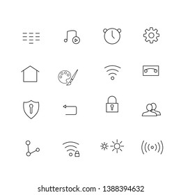 Tool icon set in phone, tablet, laptop or computer