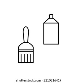 Tool icon set. Tools for repair work. Isolated icon, object on white background.
