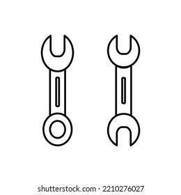 Tool-Icon-Set. Werkzeuge für Reparaturarbeiten. Einzeln Symbol, Objekt auf weißem Hintergrund.

