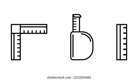Conjunto de iconos de la herramienta. Herramientas para trabajos de reparación. Icono aislado, objeto sobre fondo blanco.
