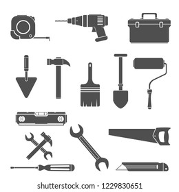 Tool Icon Set Vector Illustration