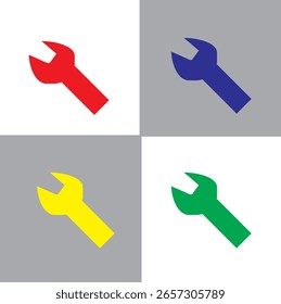 Werkzeugsymbol- und Symboldesign 