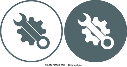 Tool icon. Tool symbol. Vector illustration