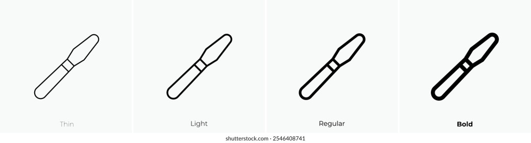 tool icon. Thin, Light Regular And Bold style design isolated on white background