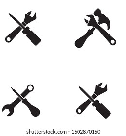 tool icon Vector Illustration design Logo template