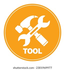 tool icon vector illustration logo design