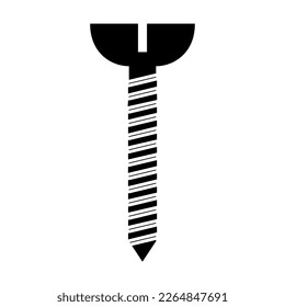 Symbol des Werkzeugs, Vektorgrafik. Bildzeichen reparieren. Bausymbol oder -logo.