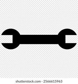  Tool icon vector. Vector of settings icons. Spanner and screwdriver icons.Vector of repair icons.