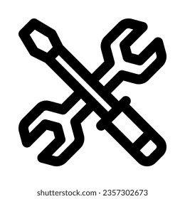 icono de herramientas para tu sitio web, móvil, presentación y diseño de logotipo.