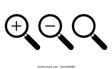 Tool icon Zoom computer, ui, photo or image