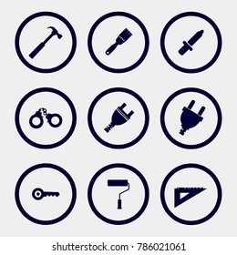 tool icons set