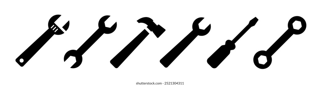 Iconos de herramientas Conjunto de iconos de herramientas.