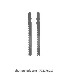 tool jigsaw saw blade, white work electrical equipment, background object