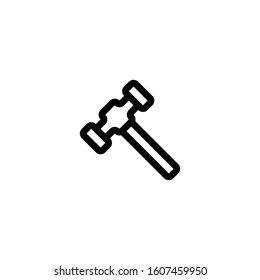 Tool Kit Service hammer Icon, Logo, Vector