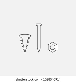 tool line icon vector illustration.