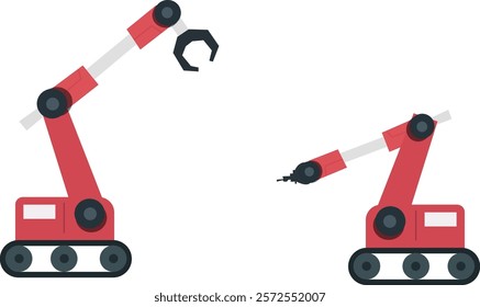 tool, manufacturing, production, robotic arm, mechanical arm, symbol, icon, technical, 3d, isolated, equipment, limb, engine, white, industry, mechanical, mechanic, human, man, concept, technology, ai