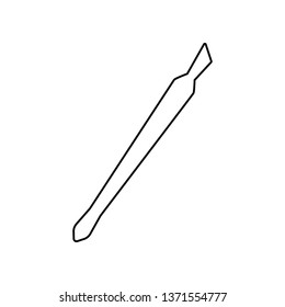 tool for nails icon. Element of Beauty salon for mobile concept and web apps icon. Outline, thin line icon for website design and development, app development