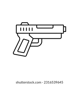 Icono de vector de contorno de herramienta que puede editar o modificar fácilmente


