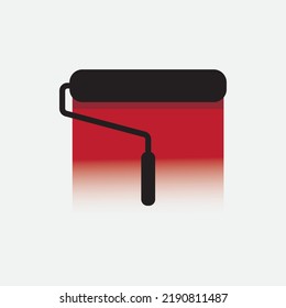 tool for painting, vector logo icon