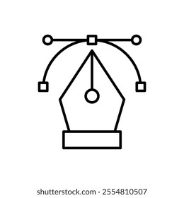 tool pen vector icon art sign
