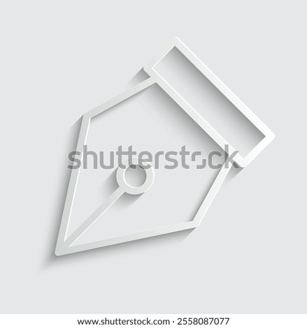 tool pen vector icon art sign