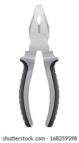 tool pliers vector illustration isolated on white background