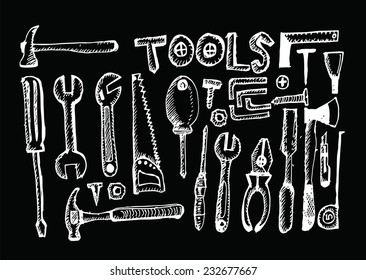 Tool Set Hand Draw