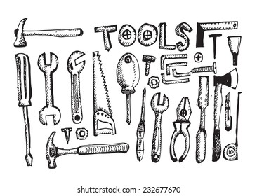 Tool Set Hand Draw