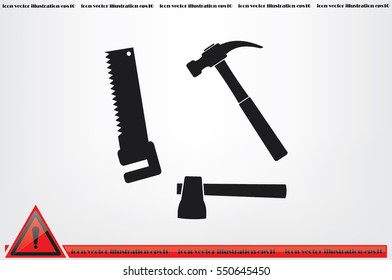 tool set vector icon.
