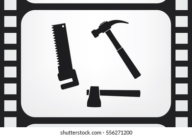 tool set vector icon