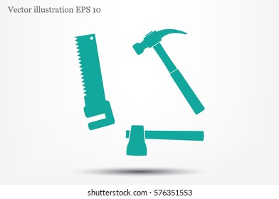 tool set vector icon.