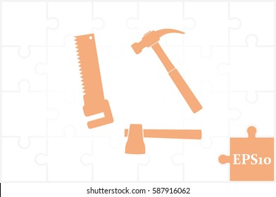 tool set vector icon