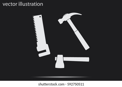 tool set vector icon.