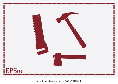 tool set vector icon