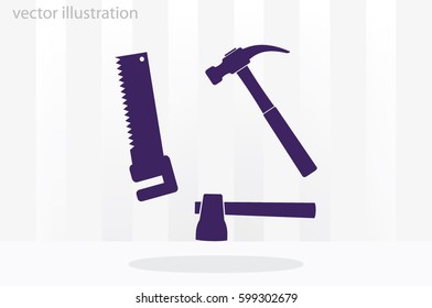 tool set vector icon