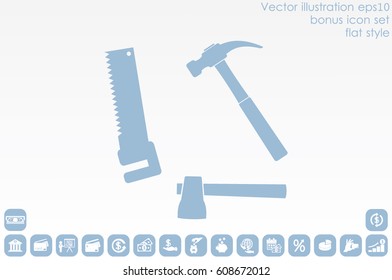 tool set vector icon
