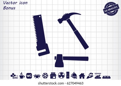 tool set vector icon